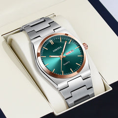 Ultra-thin Men's Waterproof Luminous Quartz Watch